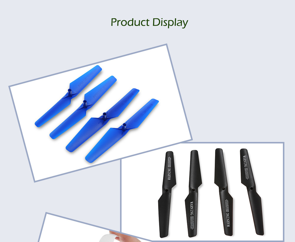 SYMA X5C / X5SC / X5SW RC Qaudcopters Spare Parts 4Pcs Blades / Propellers SYMA X5C / X5SC / X5SW RC Qaudcopters Spare Parts 4Pcs Blades / Propellers
