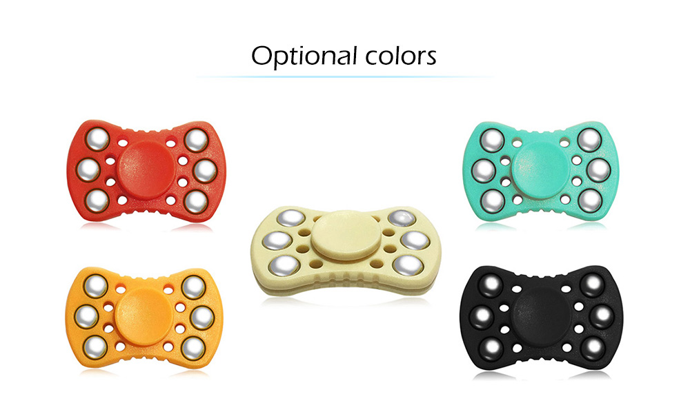ABS ADHD Fidget Spinner with R188 Bearing Stress Relief Toy Relaxation Gift for Adults