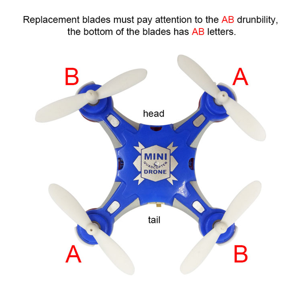 SBEGO - 124 2.4G 4CH 6-Axis Gyro RTF Remote Control Pocket Quadcopter Toy