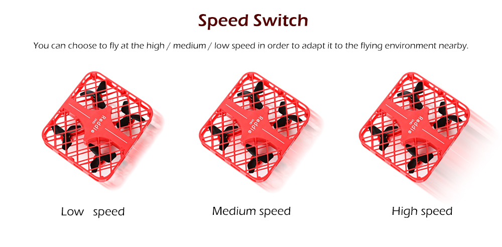 DHD D3 Mini Mesh RC Quadcopter RTF 2.4GHz 4CH 6-axis Gyro / One Key Return / Headless Mode DHD D3 Mini Mesh RC Quadcopter RTF 2.4GHz 4CH 6-axis Gyro / One Key Return / Headless Mode