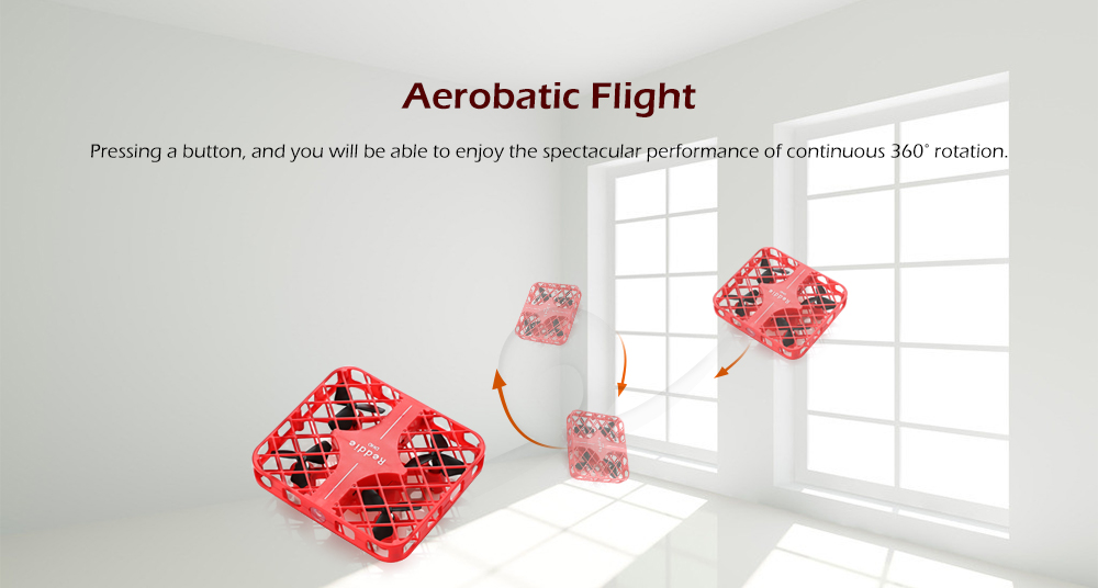 DHD D3 Mini Mesh RC Quadcopter RTF 2.4GHz 4CH 6-axis Gyro / One Key Return / Headless Mode DHD D3 Mini Mesh RC Quadcopter RTF 2.4GHz 4CH 6-axis Gyro / One Key Return / Headless Mode