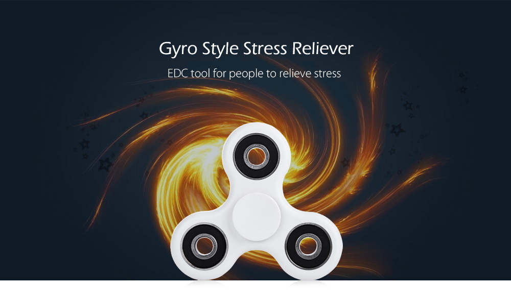 ABS Plastic ADHD Fidget Spinner Stress Reliever Toy Relaxation Gift