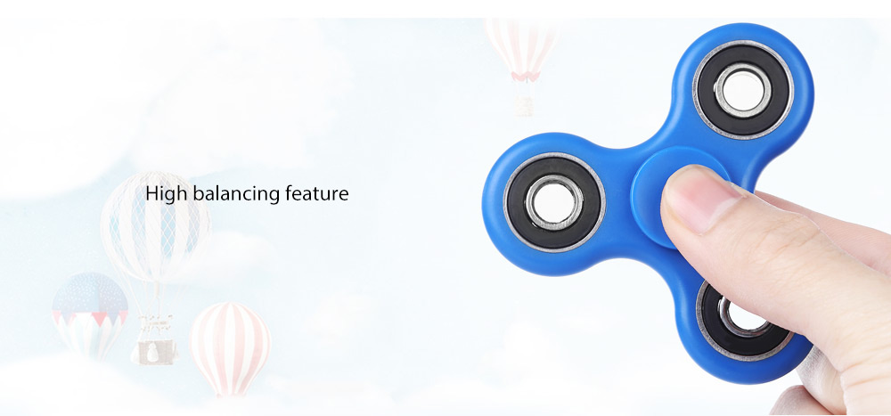 ABS Plastic ADHD Fidget Spinner Stress Reliever Toy Relaxation Gift