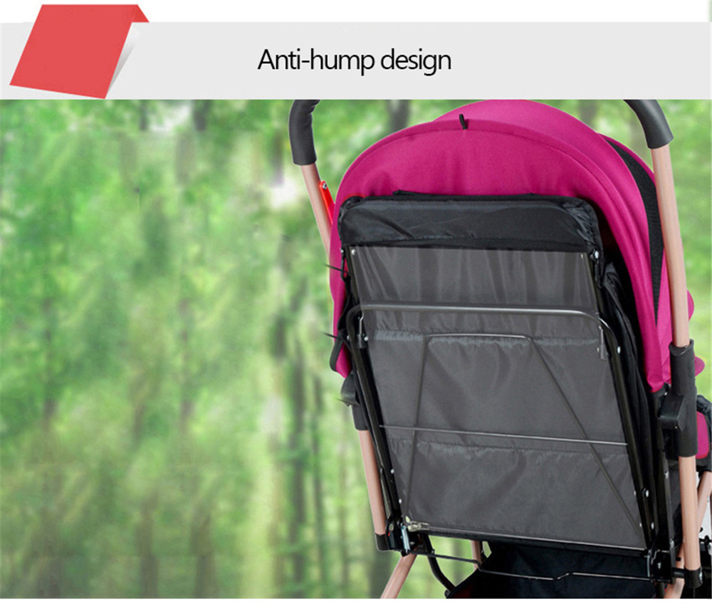 Four-wheel Foldable Pram Baby Stroller