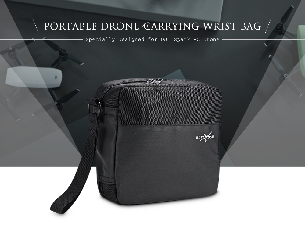 Portable Water Resistant Drone Carrying Wrist Bag Travel Storage Sleeve Package for DJI Spark RC Quadcopter Portable Water Resistant Drone Carrying Wrist Bag Travel Storage Sleeve Package for DJI Spark RC Quadcopter