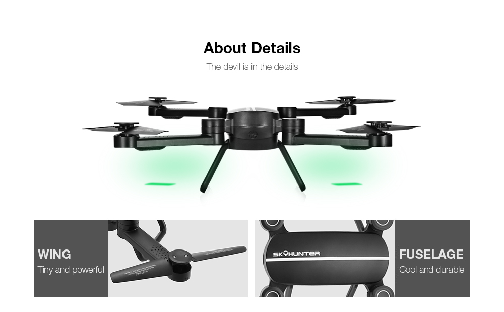 X8T Foldable RC Quadcopter 2.4G 4CH 6-axis Gyro Altitude Hold Headless Mode Drone RTF