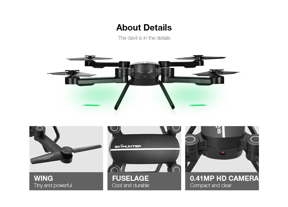 X8TW Foldable 0.41MP WiFi Camera RC Quadcopter 2.4G 4CH 6-axis Gyro Altitude Hold Headless Mode Drone RTF X8TW Foldable 0.41MP WiFi Camera RC Quadcopter 2.4G 4CH 6-axis Gyro Altitude Hold Headless Mode Drone RTF