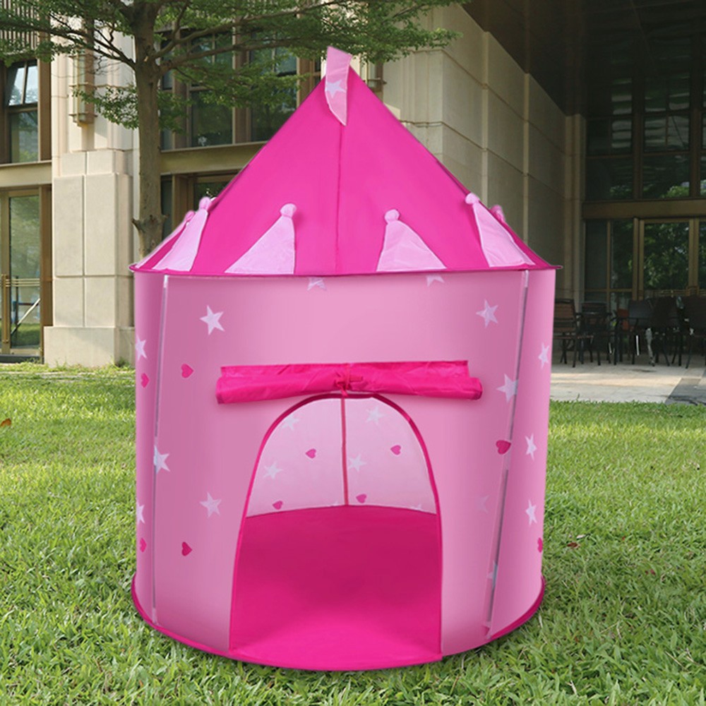 Children Portable Folding Play Tent Cubby House