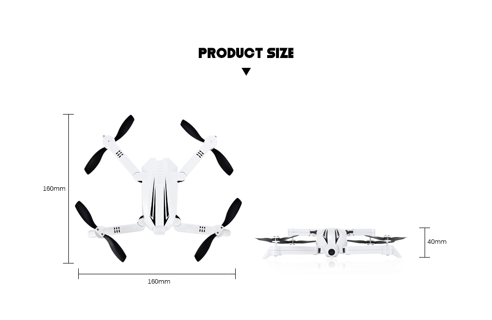 Flytec T13 3D Foldable RC Quadcopter WiFi FPV 720P Camera 2.4G 4CH 6-axis Gyro Altitude Hold Headless Mode 360 Unlimited Flip Aircraft