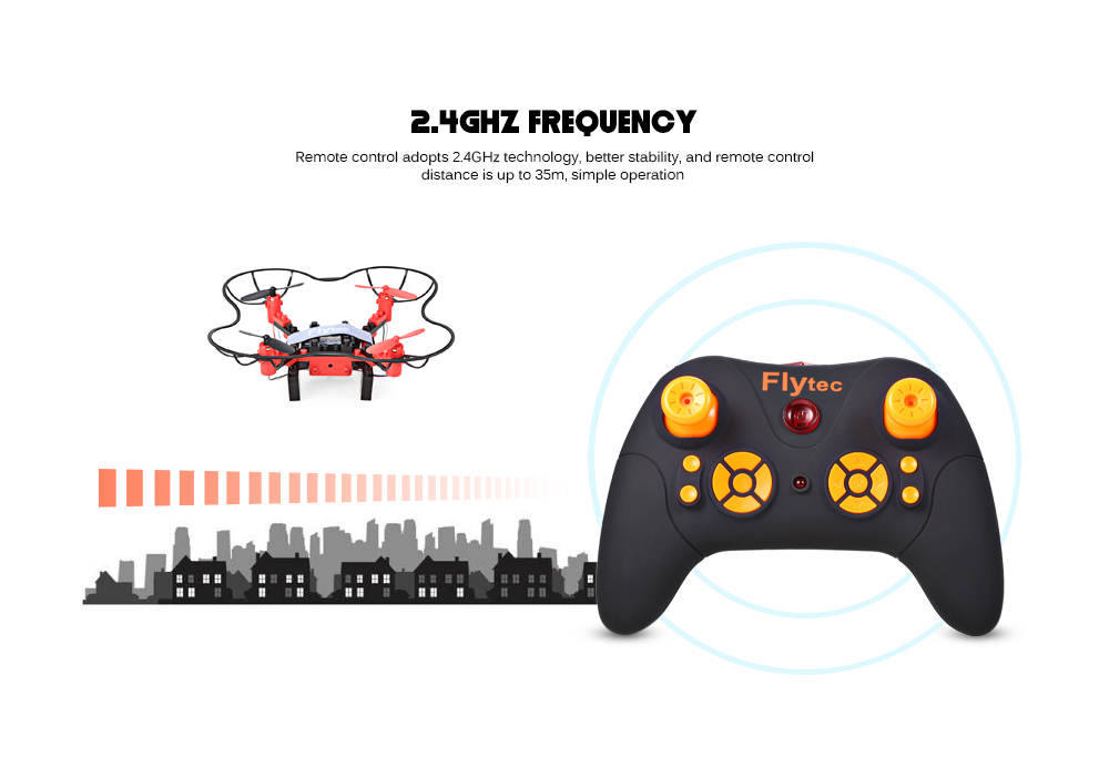 Flytec T11 DIY Building Blocks RC Quadcopter 2.4G 4CH 6-axis Gyro Headless Mode 3D Unlimited Flip Aircraft