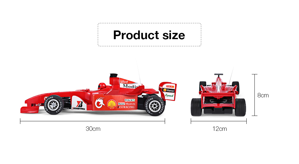 F1 1 : 18 Formula Racing Car Vehicle Remote Control Electric Toy Children Gift