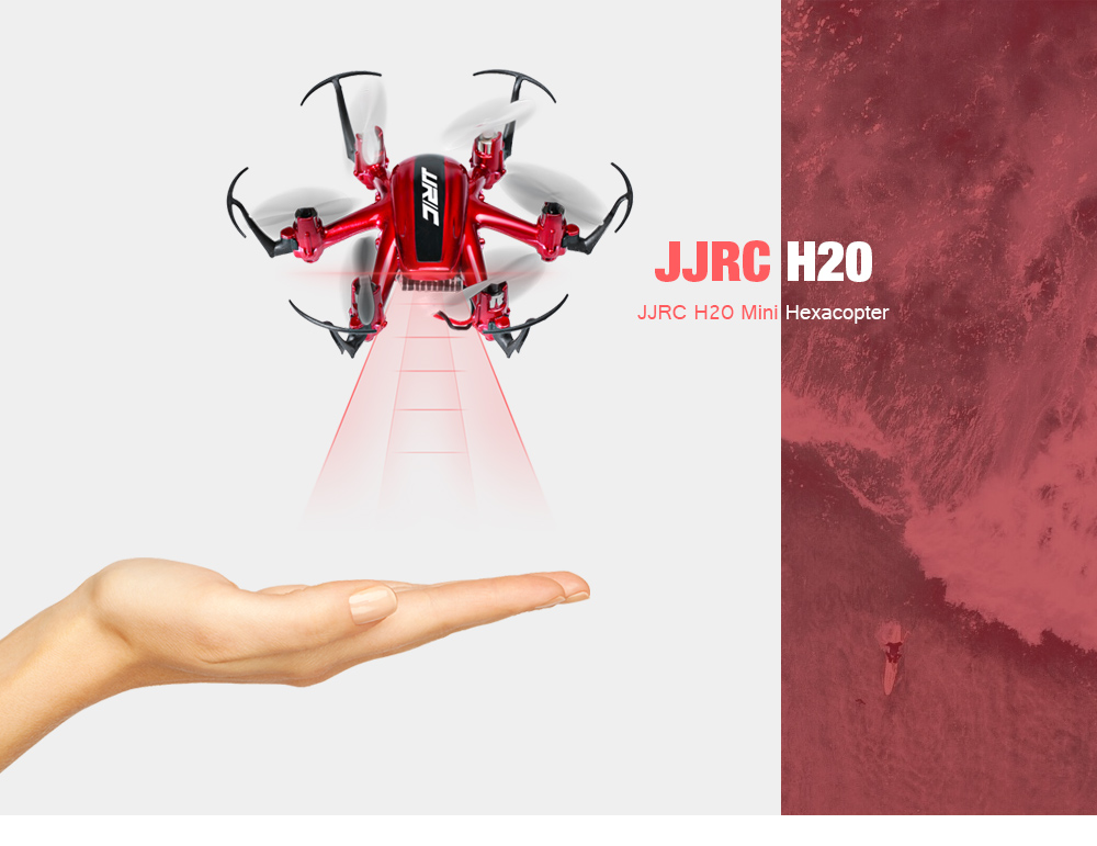 JJRC H20 Tiny 2.4G 6 Axis Gyro 4CH RC Hexacopter Headless Mode RTF JJRC H20 Tiny 2.4G 6 Axis Gyro 4CH RC Hexacopter Headless Mode RTF