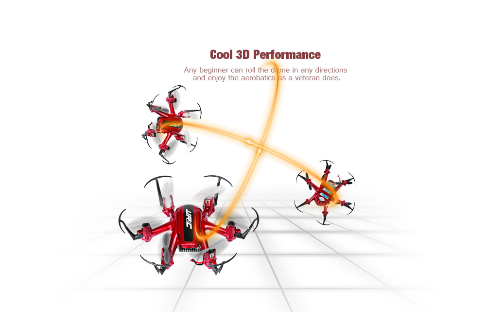 JJRC H20 Tiny 2.4G 6 Axis Gyro 4CH RC Hexacopter Headless Mode RTF