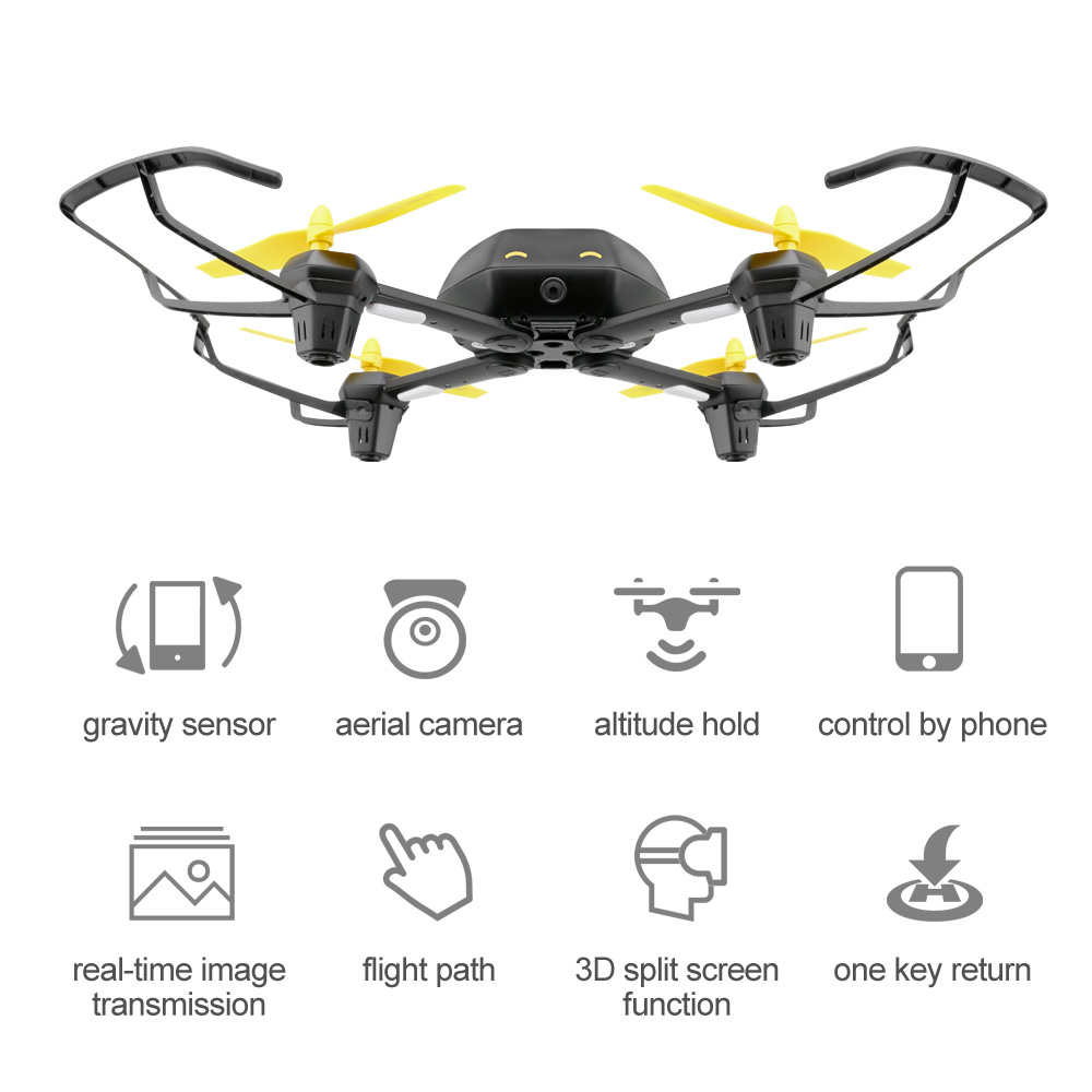 FPV RC Drone RTF with WiFi Camera / Altitude Hold / Headless Mode FPV RC Drone RTF with WiFi Camera / Altitude Hold / Headless Mode