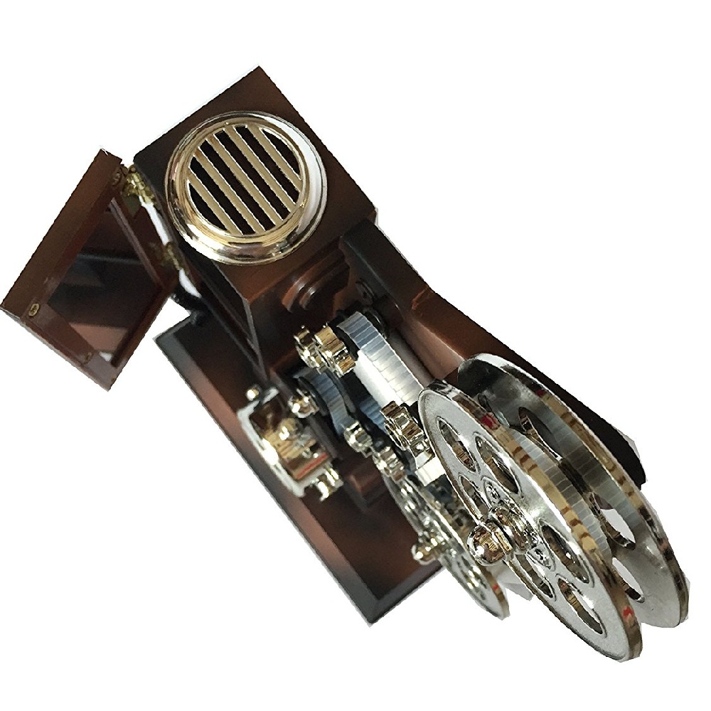 Movie Projector Plastic Music Box Movie Projector Plastic Music Box