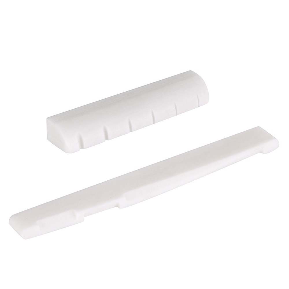 6 String Acoustic Guitar Bone Bridge Saddle Nut 6 String Acoustic Guitar Bone Bridge Saddle Nut