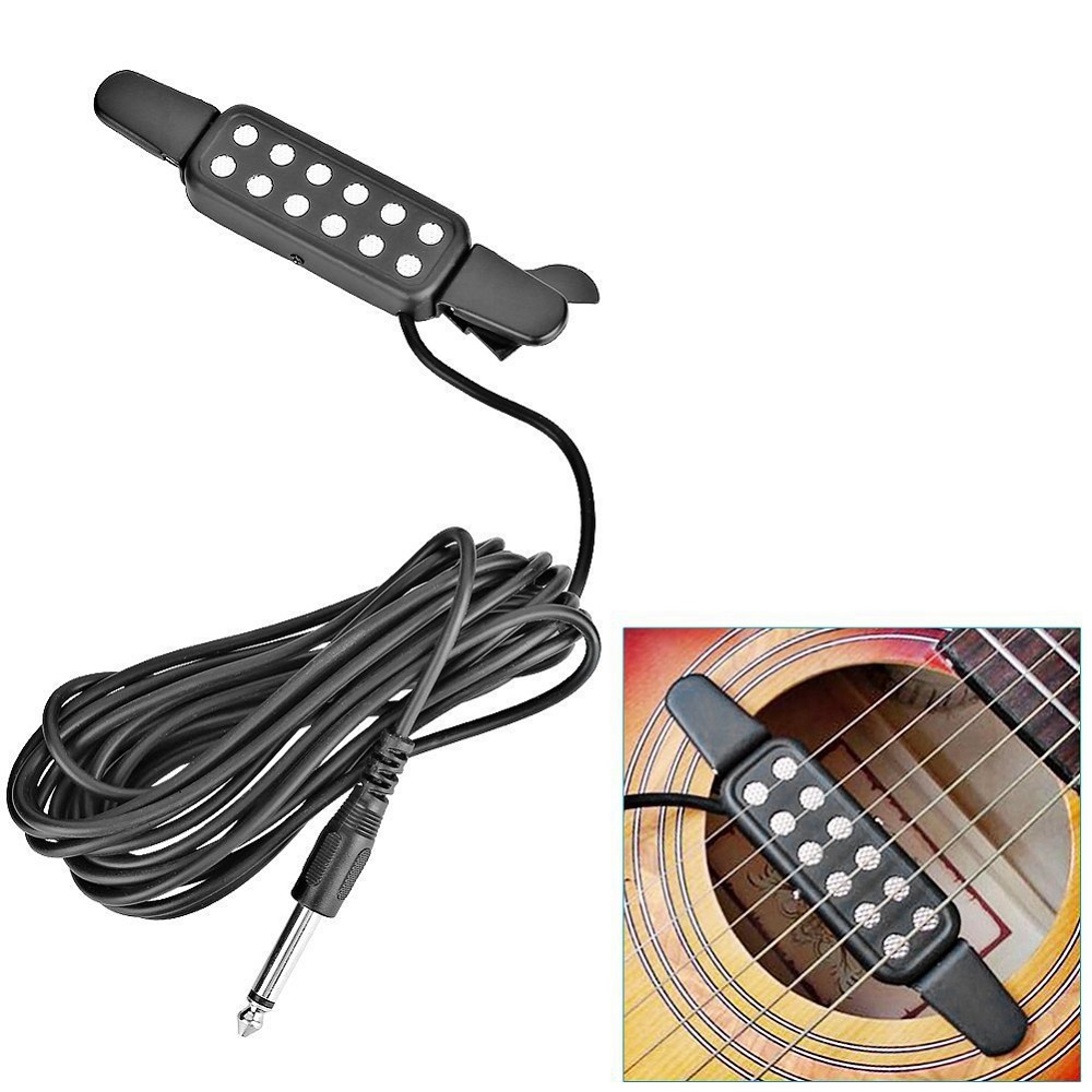 Acoustic Guitar Pickup Electric Transducer / Amplifier