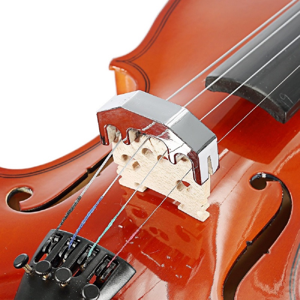 Chrome Metal Practice Violin Mute / Silencer Chrome Metal Practice Violin Mute / Silencer