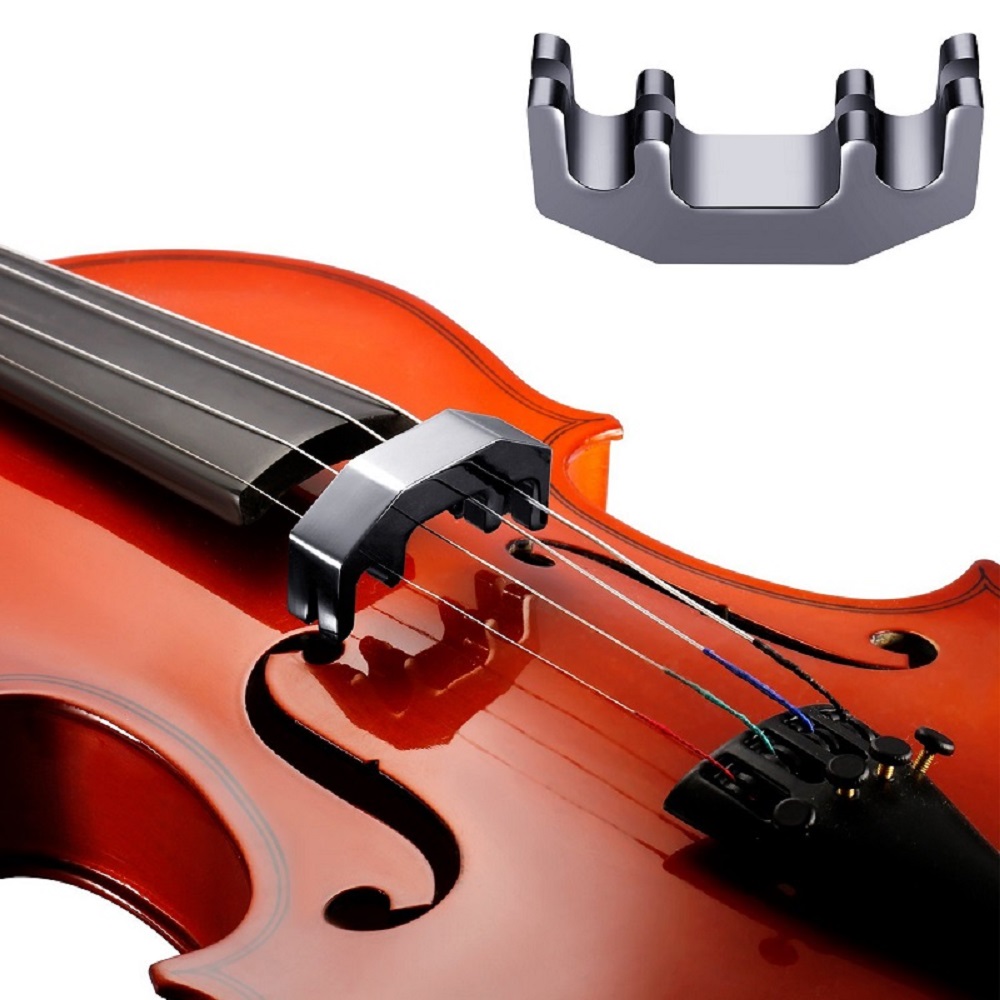 Chrome Metal Practice Violin Mute / Silencer Chrome Metal Practice Violin Mute / Silencer