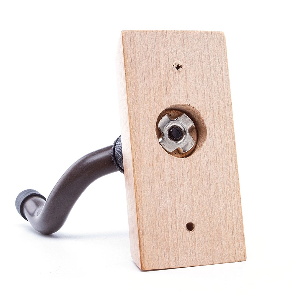 Wooden Base Guitar Hangers Wall Mount Hooks Stand Holder Musical Instrument Wooden Base Guitar Hangers Wall Mount Hooks Stand Holder Musical Instrument