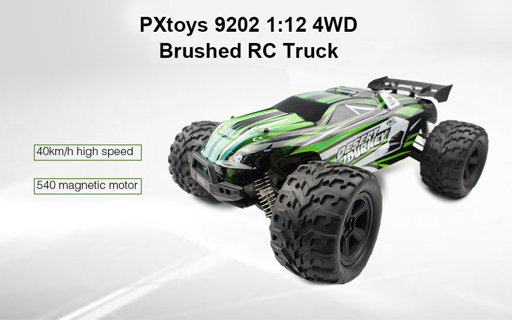 PXtoys 9202 Brushed 1:12 4WD Brushed Desert Buggy RTR 40km/h Fast Speed / Ball Bearings / Independent Suspension