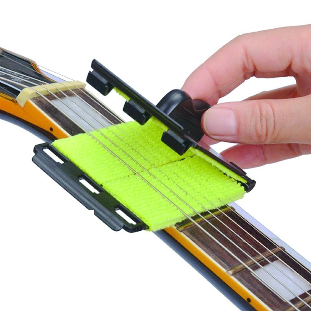 Strings Scrubber Guitar Bass Instrument Fingerboard Cleaner
