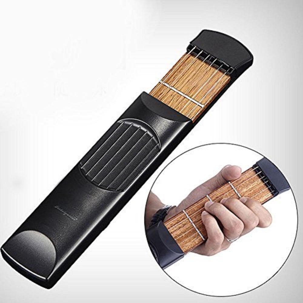 Portable Pocket Guitar Practice Strings Tool Gadget for Beginner Portable Pocket Guitar Practice Strings Tool Gadget for Beginner