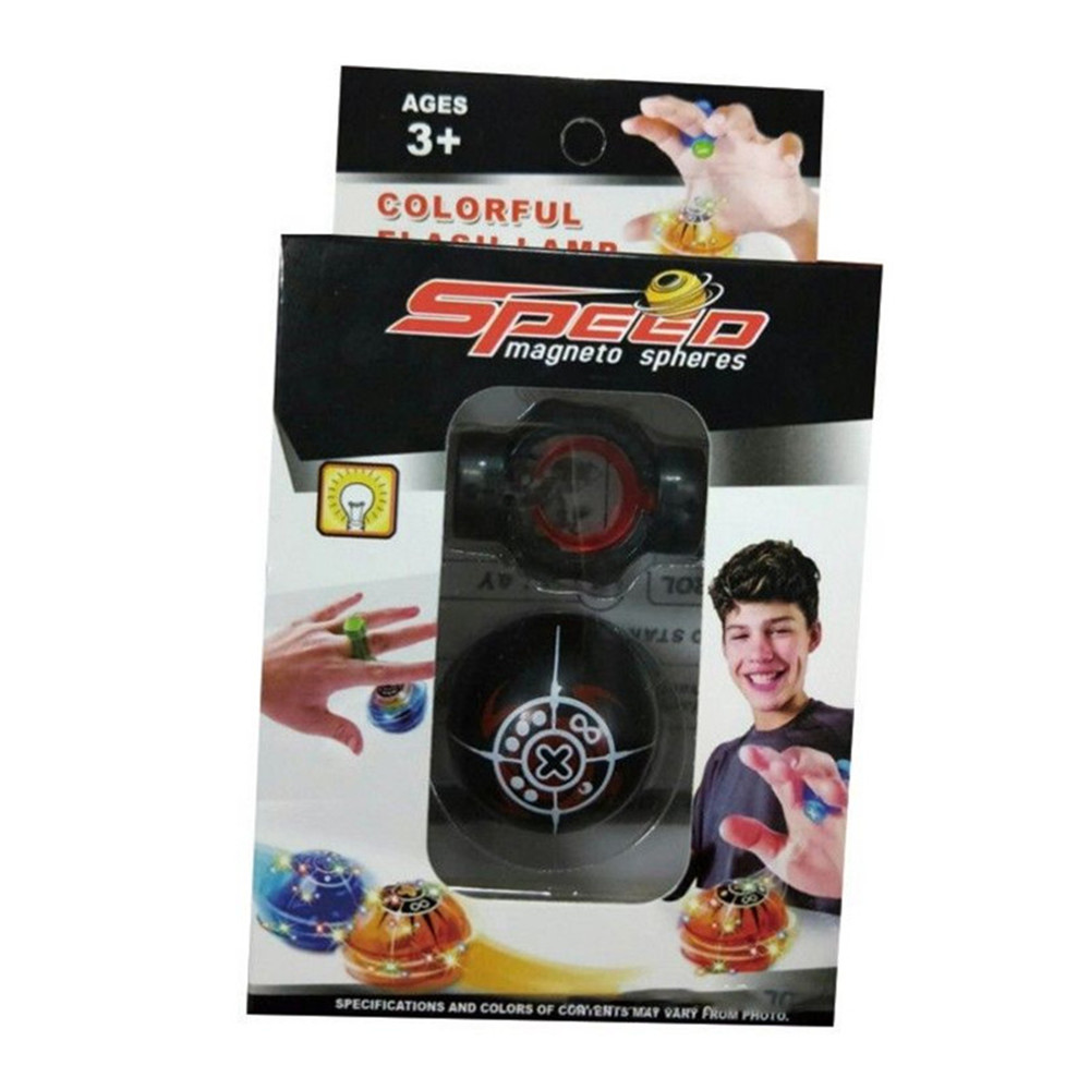 Magic Speed Spheres Flashing Ball Spinner Toys Stress Reducer