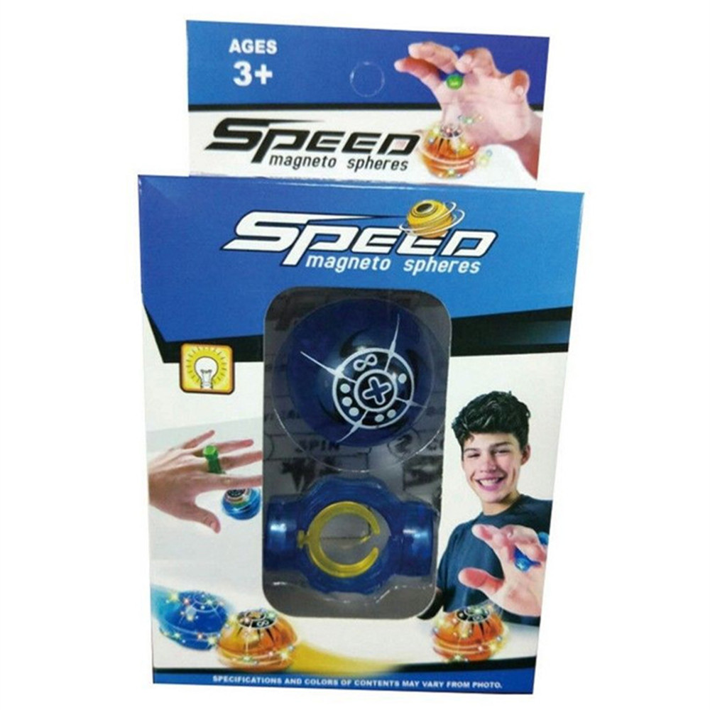 Magic Speed Spheres Flashing Ball Spinner Toys Stress Reducer