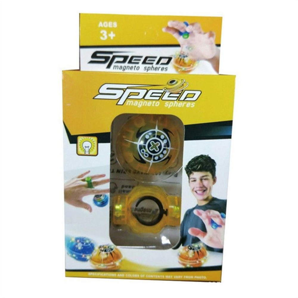 Magic Speed Spheres Flashing Ball Spinner Toys Stress Reducer