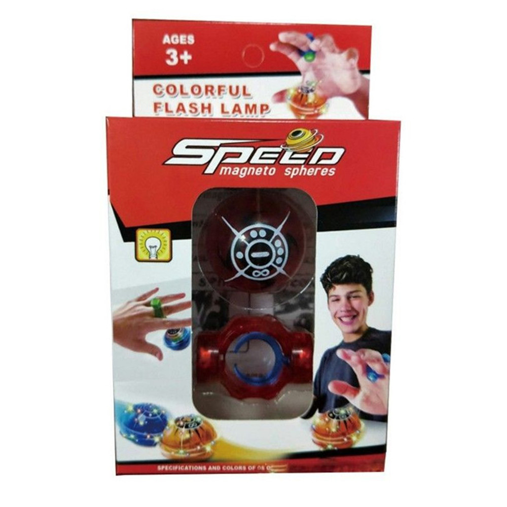 Magic Speed Spheres Flashing Ball Spinner Toys Stress Reducer