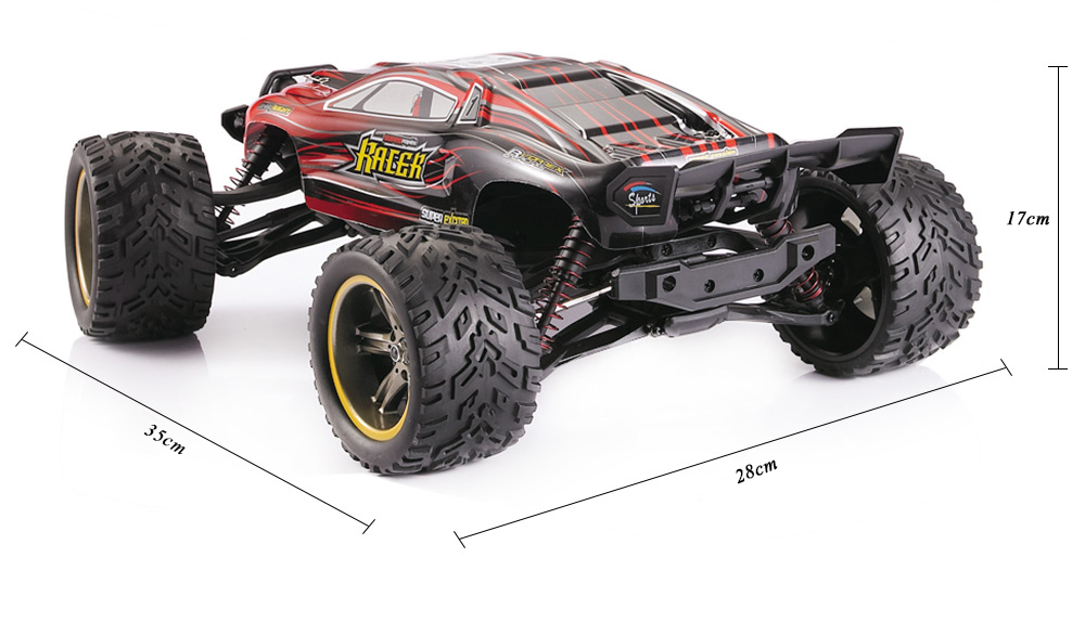 GPTOYS S912 1:12 Scale 4CH 2.4G 40km/h Remote Control Short Truck