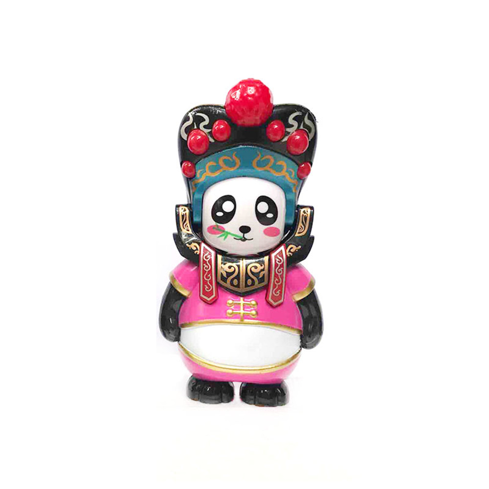 Classical Chinese Sichuan Opera Face The Panda Doll Gifts for Children