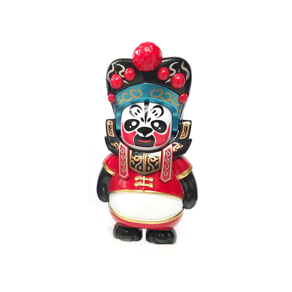 Classical Chinese Sichuan Opera Face The Panda Doll Gifts for Children