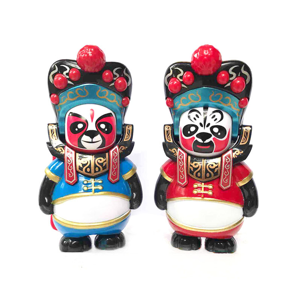 Classical Chinese Sichuan Opera Face The Panda Doll Gifts for Children