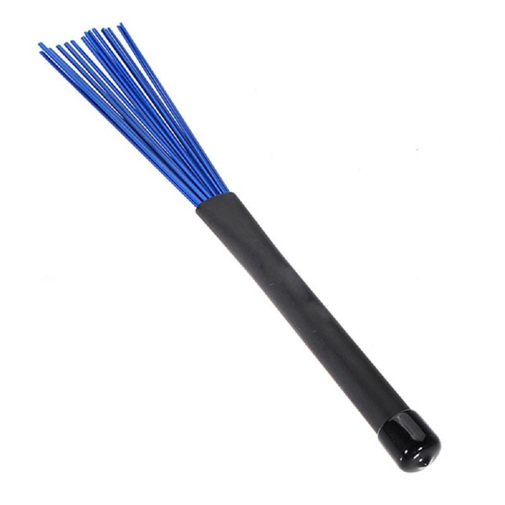 One Pair of 32cm Nylon Retractable Jazz Drum Brushes Telescopic Drumsticks with Rubber Handles One Pair of 32cm Nylon Retractable Jazz Drum Brushes Telescopic Drumsticks with Rubber Handles