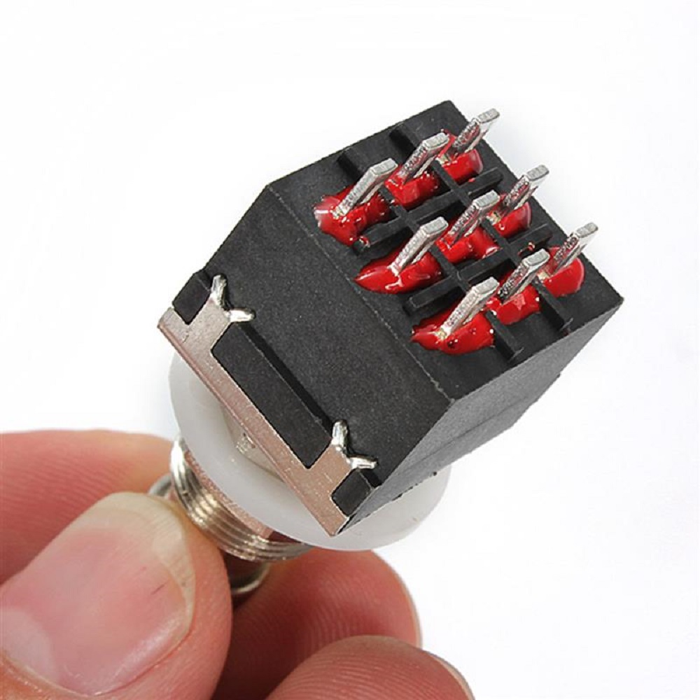 Hot Selling Blue Black 3PDT 9Pin Electric Guitar Effects Pedal Foot Hot Selling Blue Black 3PDT 9Pin Electric Guitar Effects Pedal Foot