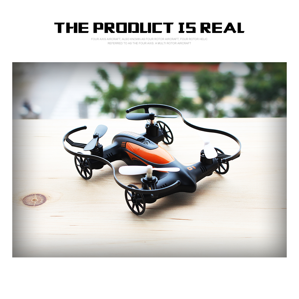 TK115 Mini Fly Car 2 in 1 RC Drone Altitude Hold Quadcopter