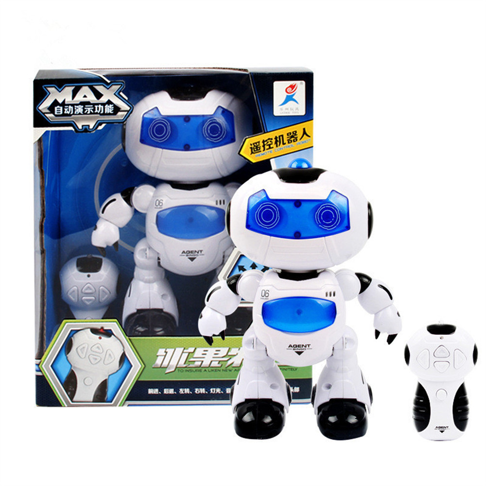 Electronic RC Robot Learning Toys Toddler Intelligent Action Dancing Remote Control with Music Lights for Kid Electronic RC Robot Learning Toys Toddler Intelligent Action Dancing Remote Control with Music Lights for Kid
