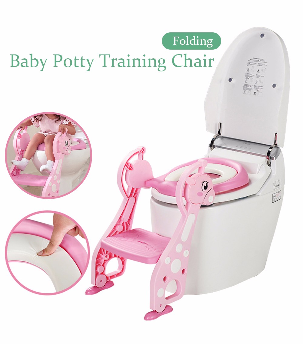 Folding Baby Potty Training Toilet Chair