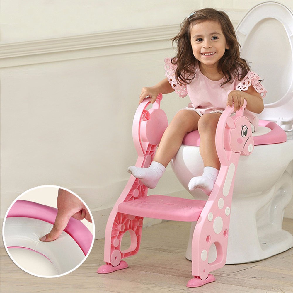 Folding Baby Potty Training Toilet Chair