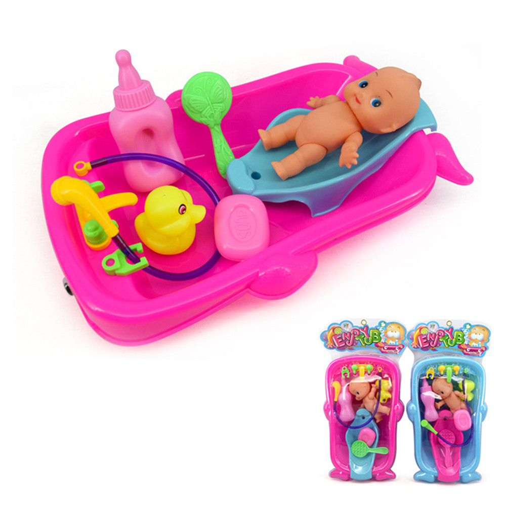 Cognitive Bathtub Floating Toy Bathroom Game Play Set Early Educational Newborn Gift Baby Bath Toys