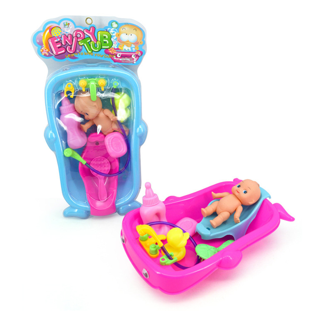 Cognitive Bathtub Floating Toy Bathroom Game Play Set Early Educational Newborn Gift Baby Bath Toys