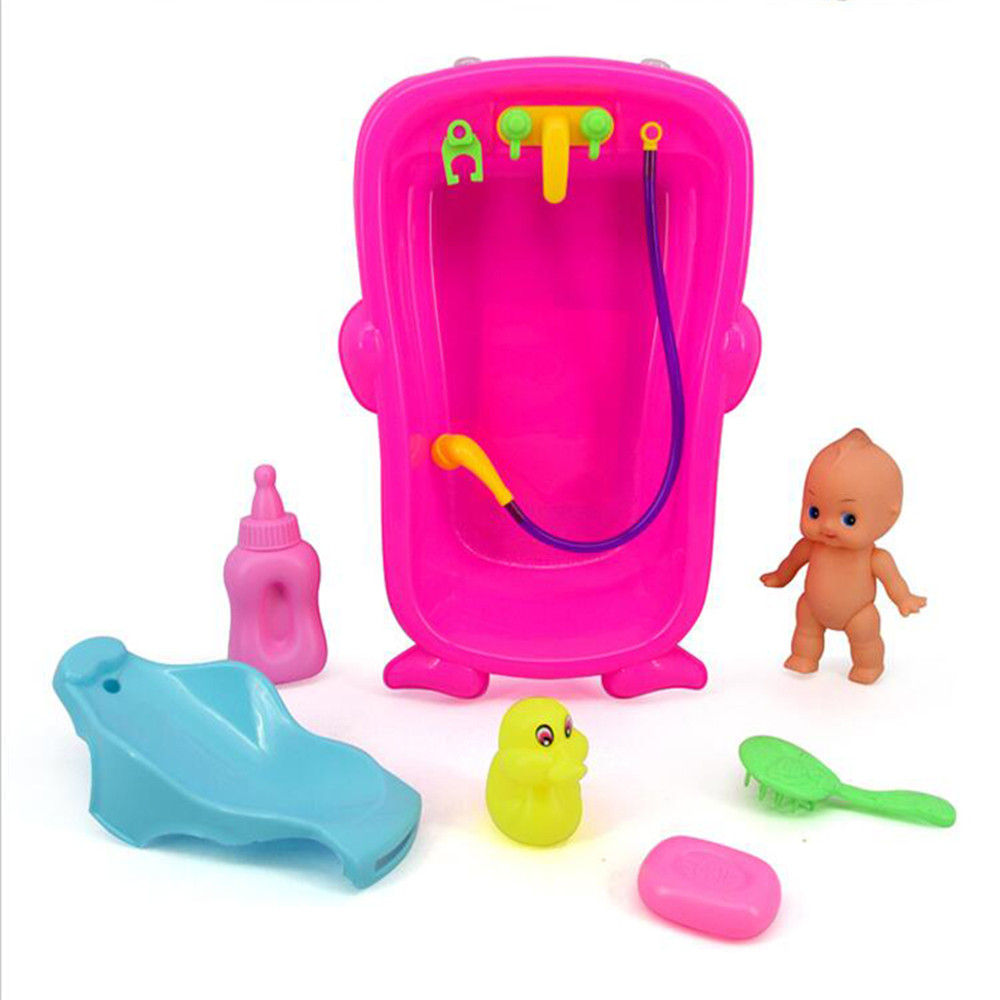 Cognitive Bathtub Floating Toy Bathroom Game Play Set Early Educational Newborn Gift Baby Bath Toys