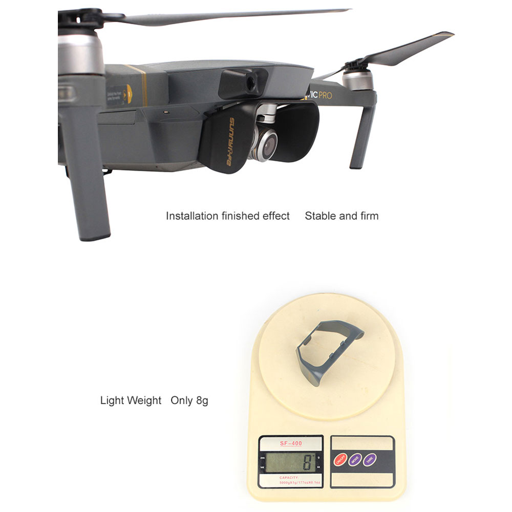 New Version Camera Lens Sunshade for MAVIC PRO PLATINUM New Version Camera Lens Sunshade for MAVIC PRO PLATINUM