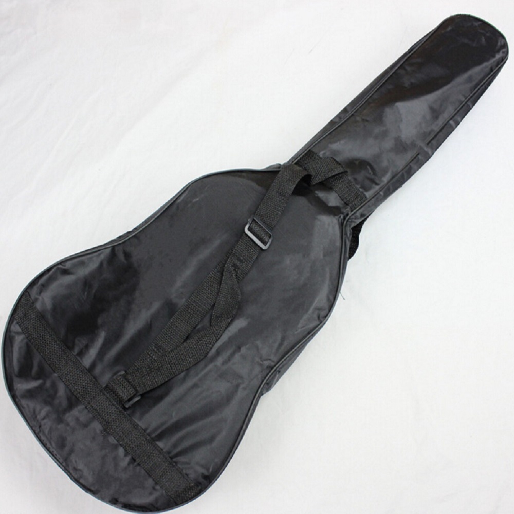 41 Inch Waterproof Nylon Acoustic Guitar Gig Bag Soft Case Cover Black