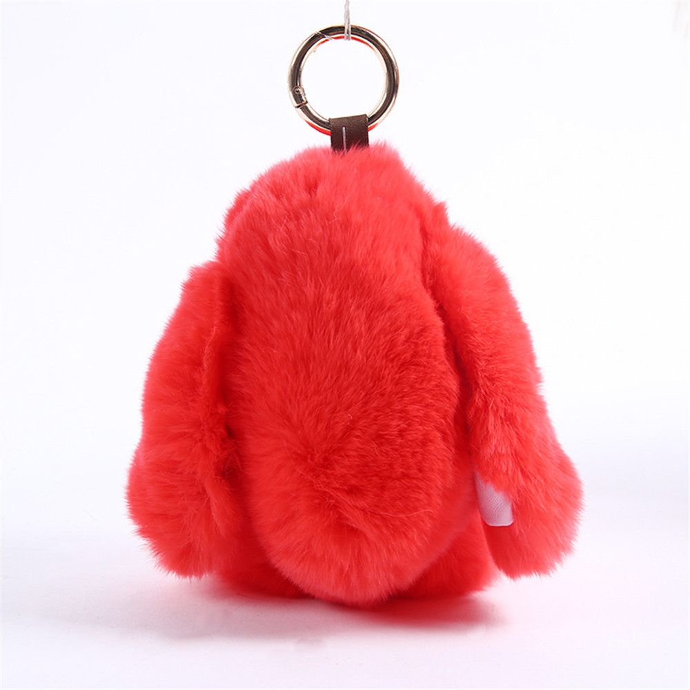 Plush Bunny Backpack Key Pendant