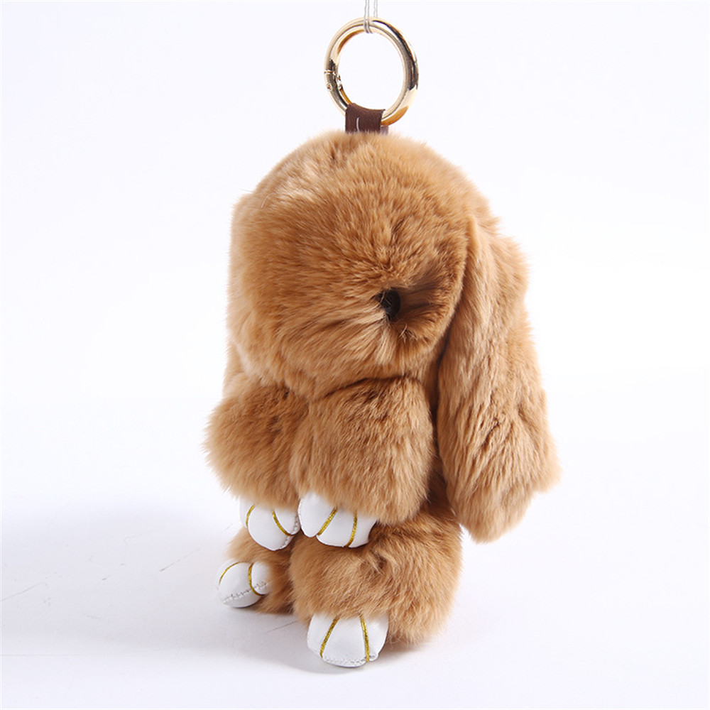 Plush Bunny Backpack Key Pendant