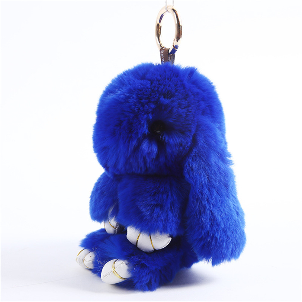 Plush Bunny Backpack Key Pendant