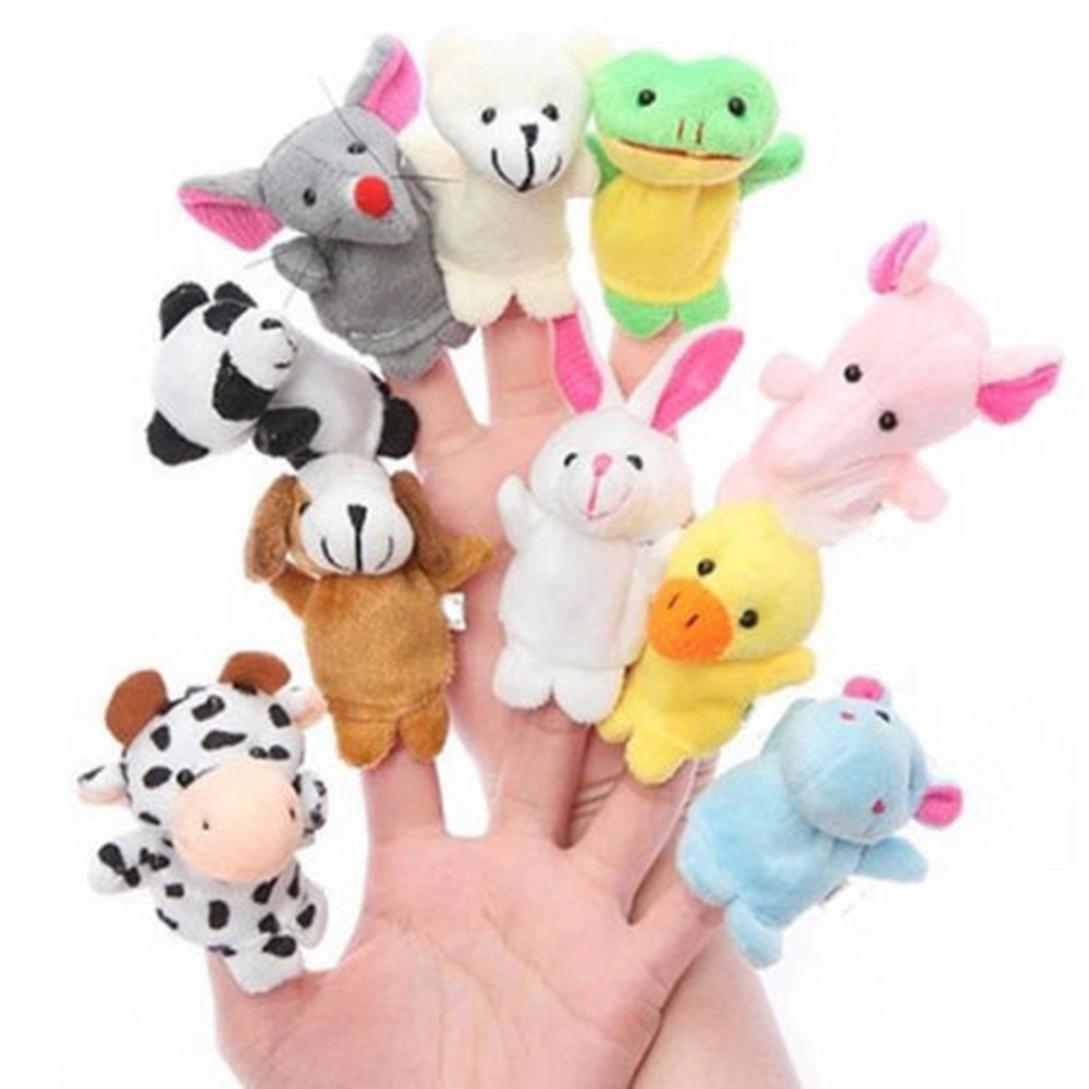 Baby Toy Finger Puppet Cloth Plush Doll Educational Hand Cartoon Animal 10Pcs Baby Toy Finger Puppet Cloth Plush Doll Educational Hand Cartoon Animal 10Pcs